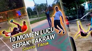 10 FUNNY MOMENTS SEPAK TAKRAW || Source Tiktok