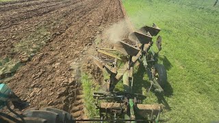 Pumpkin patch plowing and prep 