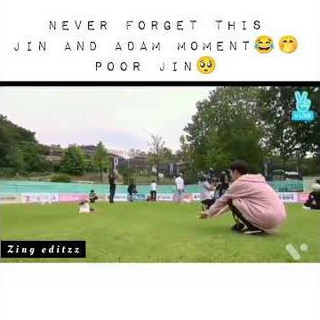 Never forget this Jin & Adam moment 😂🤭 Poor Jin 🥺