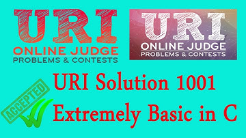 URI Online Judge 1001 Solution in C - URI Extremely Basic Solution in C