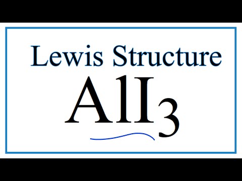 lewis dot structure for alcl3