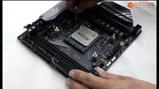 How to Install ID-COOLING FROSTFLOW 240L on AM4 Socket(, 2018-02-22T13:18:52.000Z)