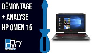 Démontage HP Omen 15 + analyse technique des composants