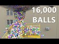 16 000 Bouncy Balls On The Stairs Blender Rigid Body Simulation 4K 16 000 Bouncy Balls On The Stairs Blender Rigid Body Simulation 4K