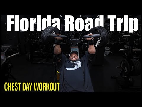 Training Chest at Florida’s NEWEST Gym | Champs Elysium Gym Grand Opening