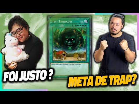 FOI JUSTO BANIR TRUNADE? DUELO DE OPNIÕES: ARTHUR VS TIO | YUGIOH DUEL LINKS