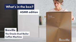 Unboxed ASMR: Breville The Oracle Dual Boiler Coffee Machine BES995BTR4IAN1 | The Good Guys