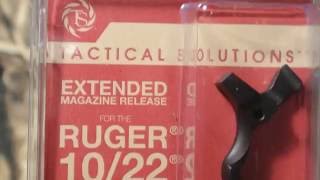 Tactical Solution Extended Magazine Release for Ruger 10/22