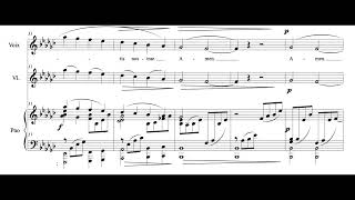 Ave Maria P Rombi Score Animation