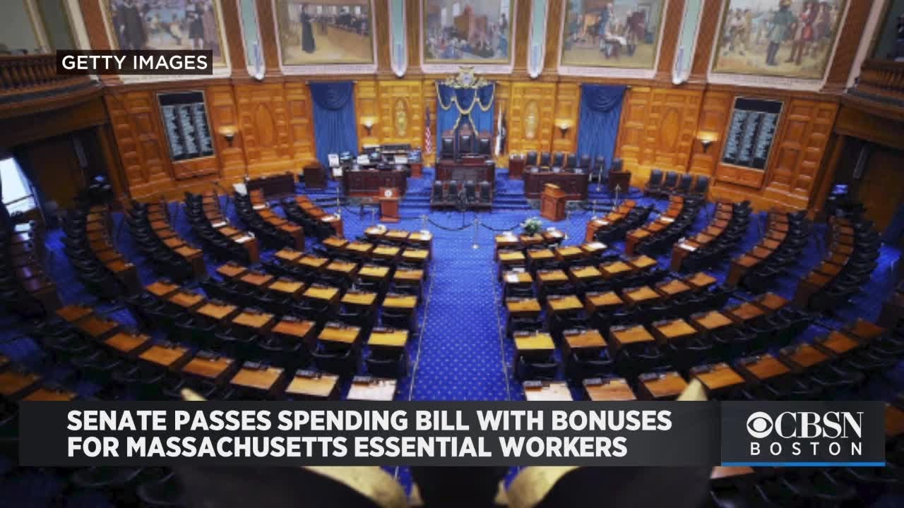 Senate Passes Spending Bill With Bonuses Of Up To 2 000 For