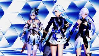 [MMD]Genshin - Furina, Griseo, Jingliu / Persona - Specialist