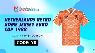 Netherlands Home Jersey 1988--Minejerseys Unboxing Review #Netherlandsjersey #soccer #football