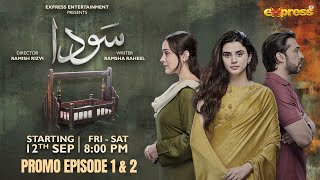 Sauda Episode 1 & 2 Promo | Zubab Rana, Ali Rehman & Nausheen Ahmed | Express TV