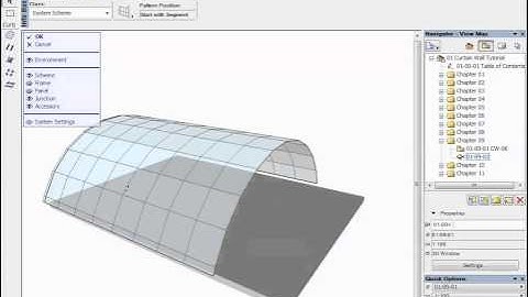 ArchiCAD 12 New Feature Tutorials - The Curtain Wall Tool 9