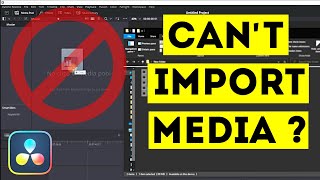 Mengapa Anda Tidak Dapat Mengimpor Media ke Davinci Resolve? PERBAIKAN Mudah!