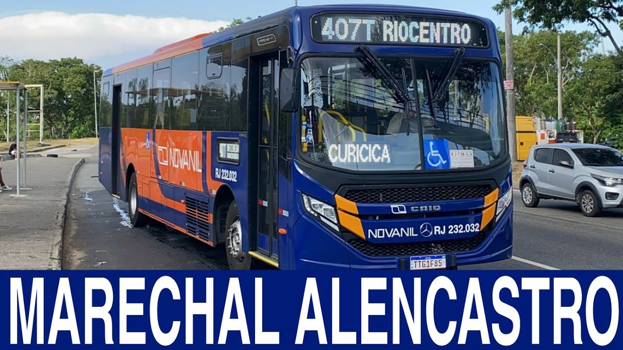 Marechal Alencastro-RJ - Movimentação de ônibus #32