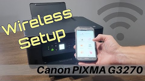 Canon G3270 Printer Wireless Setup