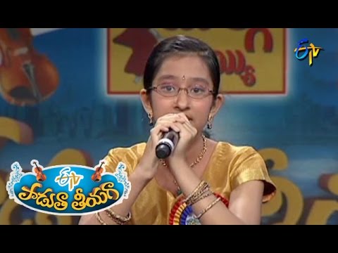 Pulakinnchani Madi Pulakinchu Song - Meghana Performance in ETV Padutha Theeyaga - USA - ETV Telugu