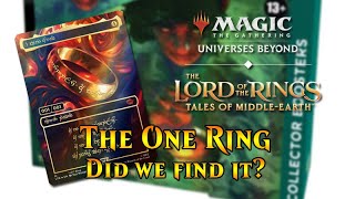 FINDING THE ONE RING - Let's open a The Lord of the Rings: Tales of Middle-Earth MTG Collector Box