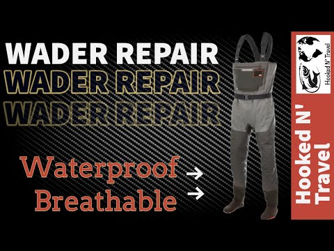 Patching breathable waders