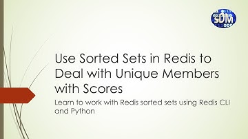 Use Sorted Set in Redis to Deal with Unique Members with Scores （Python | Redis | Sorted Set)