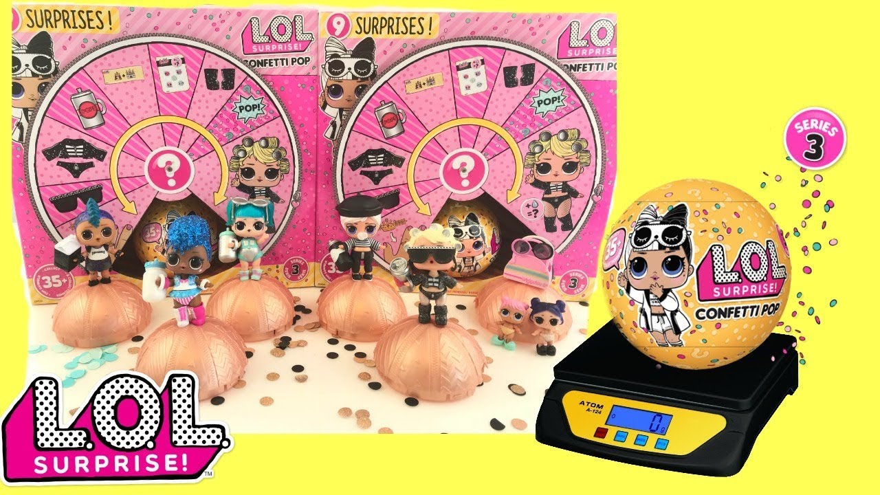 Color change Ultra Rare LOL Surprise Punk Boi Boy Confetti Pop Doll collect toy