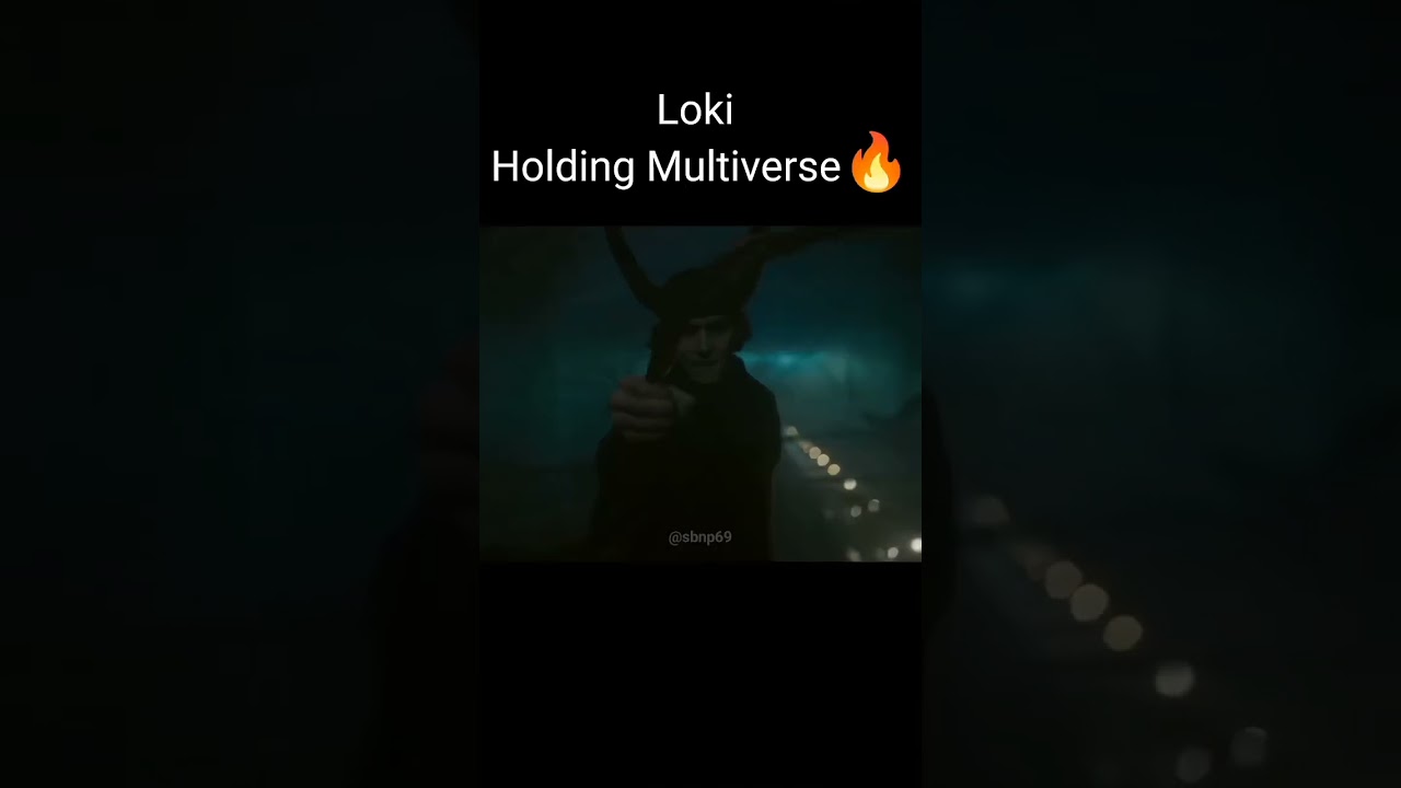 Loki Holding Multiverse 🔥.|#shortvideos #viral #loki #marvel #shorts #thor #superman