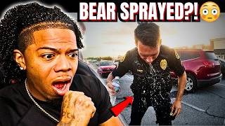 TJ Maxx Shoplifter Goes CRAZY on Officer with Bear Spray 😳🚨 (Caught on Camera)