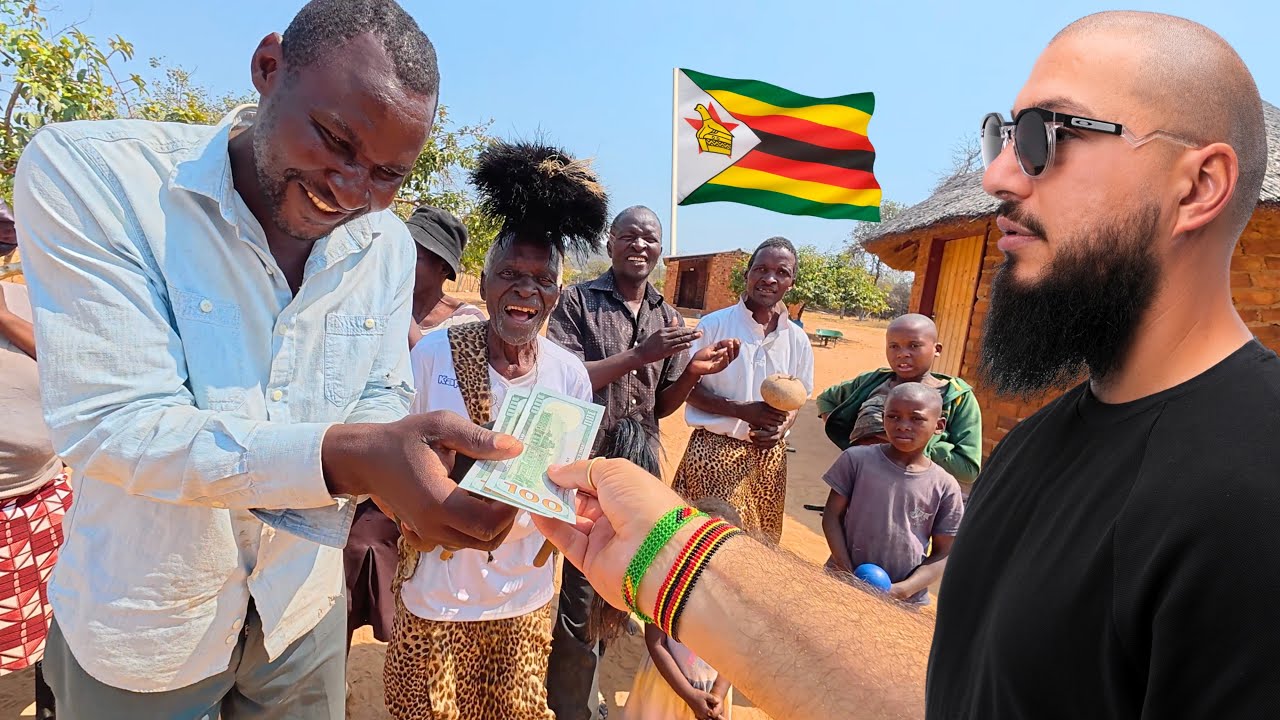 Surprising Local Tribe With $200 In The Village Of Matobo Hills, Zimbabwe 🇿🇼 (surreal experience)