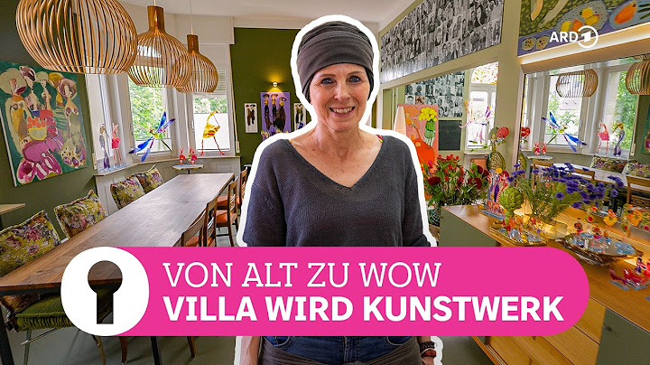 Bunt & inspirierend: Künstlerin verwandelt alte Villa in ihr Traumhaus | ARD Room Tour