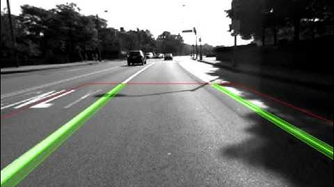 Lane Detection on a Urban Environment
