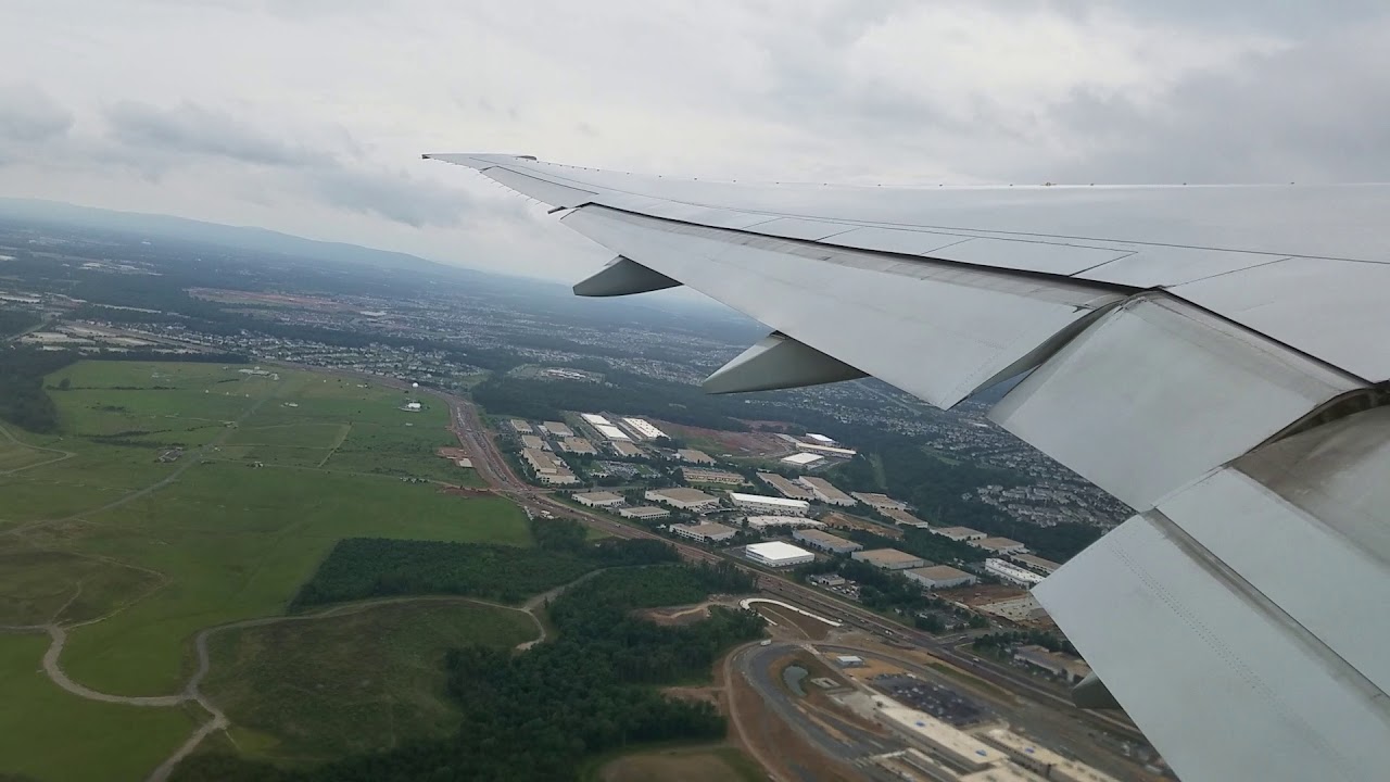 Korean Air departing Washington Dulles International airport to Incheon