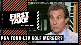 Mad Dog expects a merger between the PGA Tour & LIV golf eventually | First Take screenshot 2