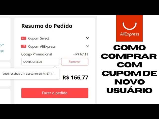 Como Comprar no Aliexpress e Conseguir Cupom de Desconto Fácil 