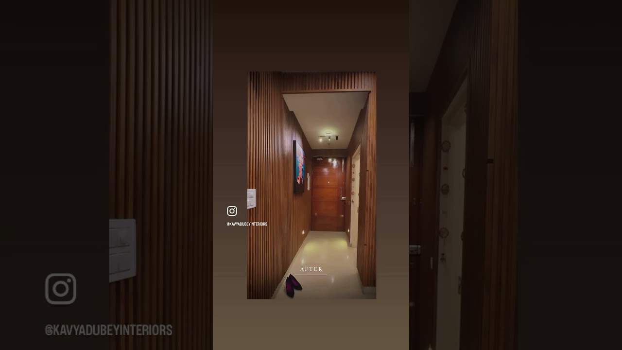 From drab to fab! Watch this amazing foyer transformation ✨ 