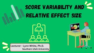 22. Score variability and relative effect size