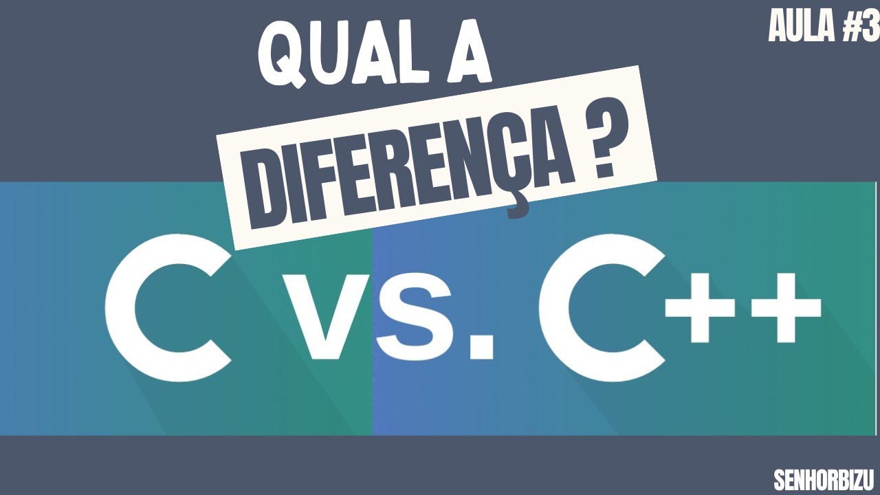 Qual a diferença de C e C++? C vs C++ - YouTube