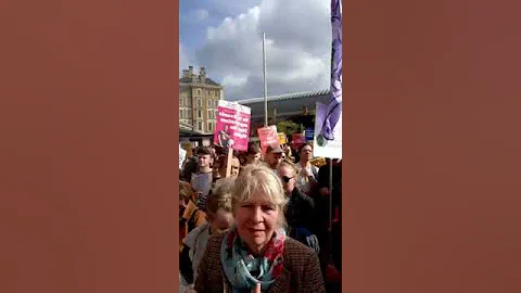 4 Joanne welch at Enough is Enough Rally in London...