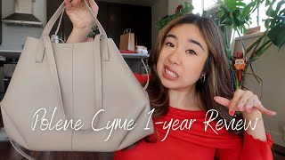 POLENE CYME 1 YEAR REVIEW| Honest review on Wear and Tear, Usability, Versatility, Price increase $$