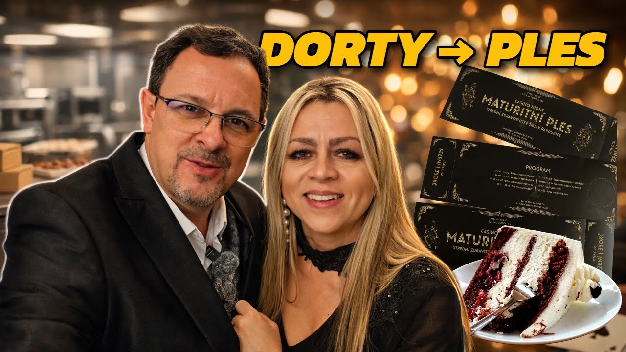 Naše 2 dny: Jak jsme rozjeli výrobu dortů? Předělali jsme provozovnu a večer jdeme na ples!