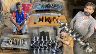 Amazing Production &amp; Machining Process of Crankshaft in FACTORY | CRANKSHAFT Machine Shop