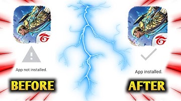 App not installed problem🤫| Free Fire install nahi ho raha h 🤔| how to fix app not installed problem