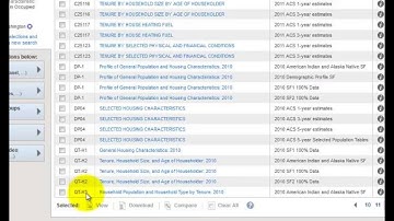 OBSOLETE: Download Demographic Census Data | a GIS Video Tutorial by Gregory Lund
