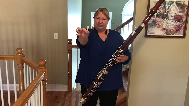 Kathy St. John demonstrates how the Bassoon works!