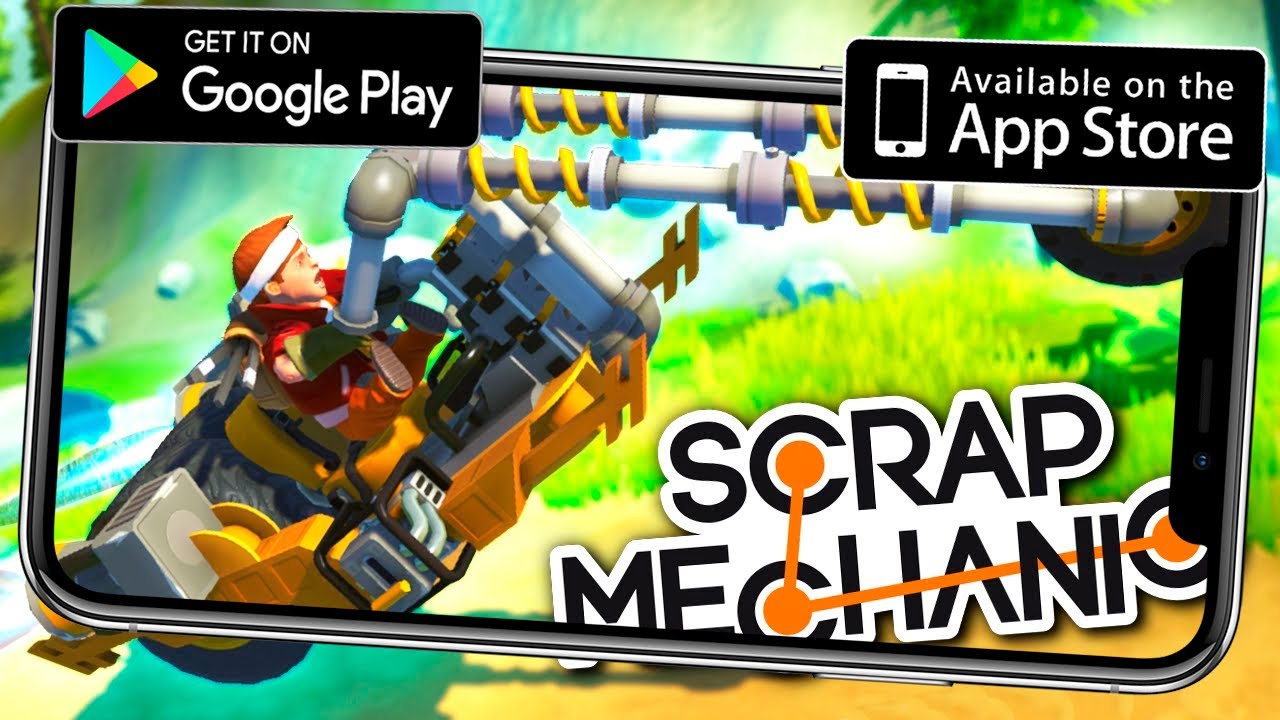 МОБИЛЬНЫЙ АНАЛОГ Scrap Mechanic! Evertech Sandbox на Андроид!