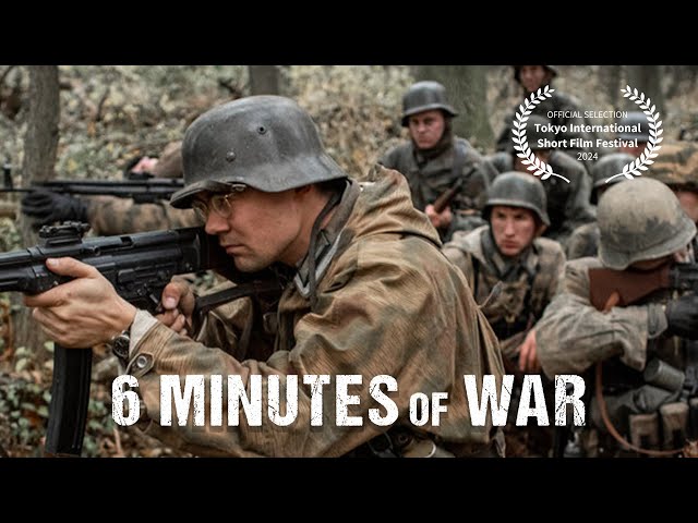 SIX MINUTES OF WAR (One-Take WW2 Short Film) German side [4K] class=