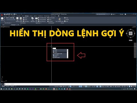 Khắc Phục Lỗi Không Hiển Thị Lệnh trong AutoCAD