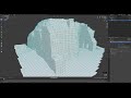 Blender photogrammetry remesh, retopology and uv