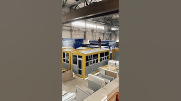 Overview of the production of prefabricated buildings MODULEX