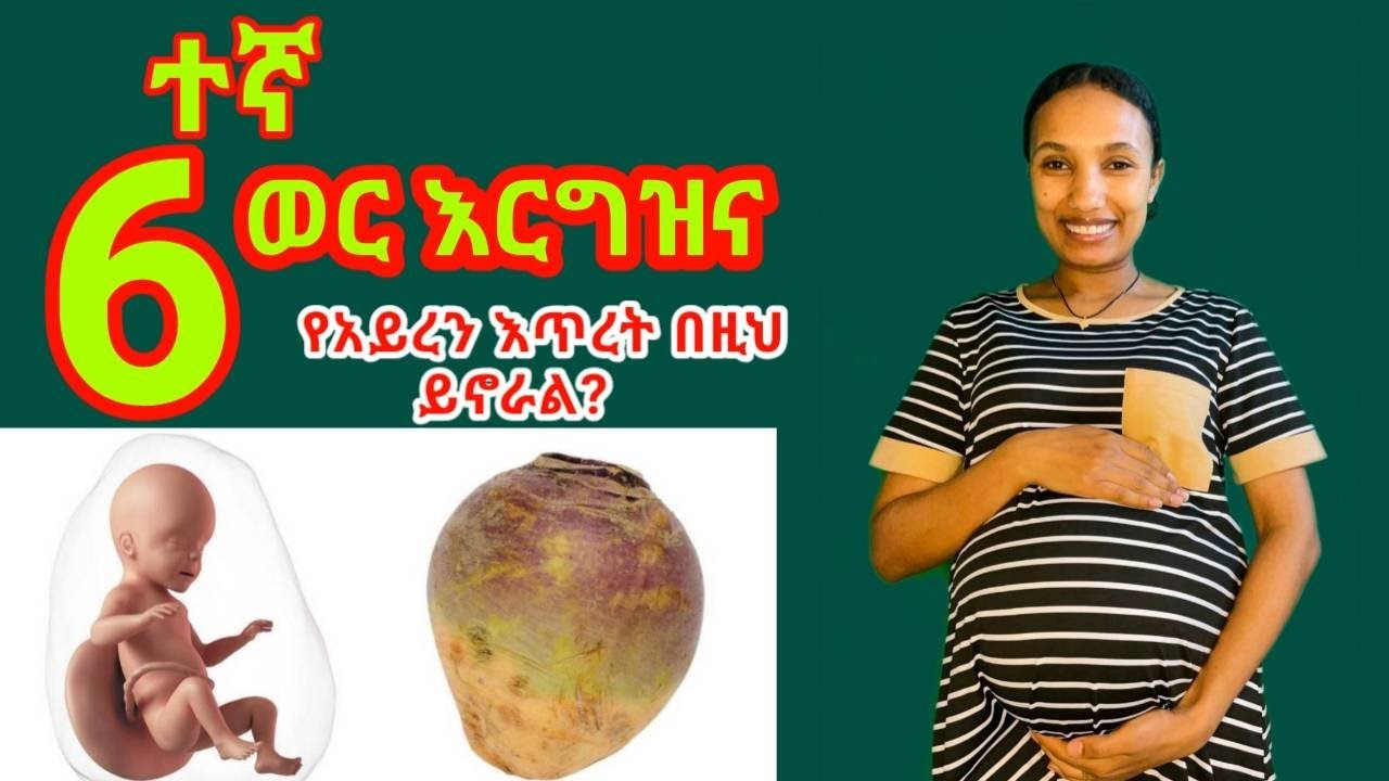 ስድስተኛ ወር እርግዝና//Six months pregnancy